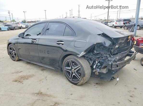 W1K3G4EB7MJ309206 2021 MERCEDES-BENZ A-CLASS Black Հետևի ձախ