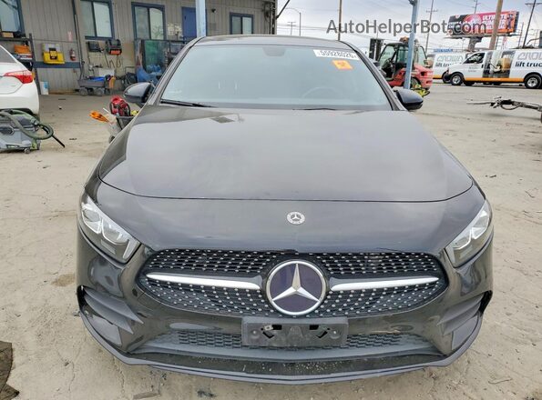 W1K3G4EB7MJ309206 2021 MERCEDES-BENZ A-CLASS Black Դիմացի տեսք