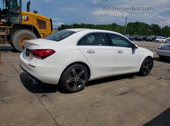 W1K3G4EB7NJ362859 2022 MERCEDES-BENZ A White Задня права чверть