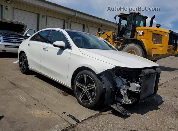 W1K3G4EB7NJ362859 2022 MERCEDES-BENZ A White Передня права чверть