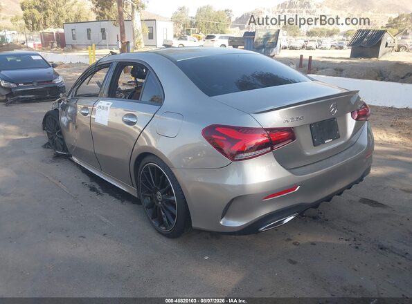 W1K3G4EB8LW047844 2020 MERCEDES-BENZ A 220 Silver Rear left