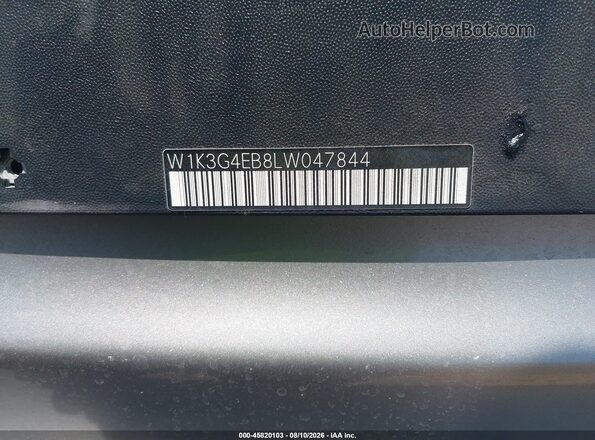 W1K3G4EB8LW047844 2020 MERCEDES-BENZ A 220 Silver Engine compartment view