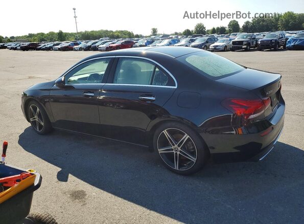 W1K3G4FB0NJ367299 2022 MERCEDES-BENZ A Black Tył lewy