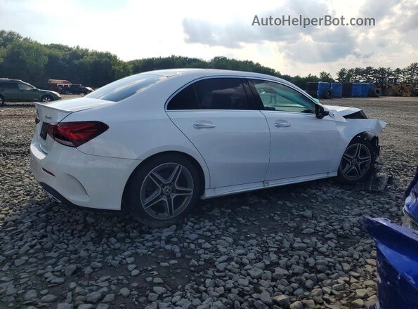 W1K3G4FB1MJ286875 2021 MERCEDES-BENZ A White Trasero derecho