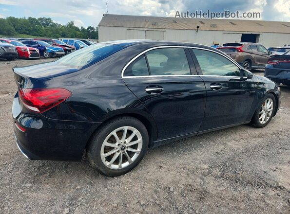 W1K3G4FB3NJ349315 2022 MERCEDES-BENZ A Черный Задняя правая четверть