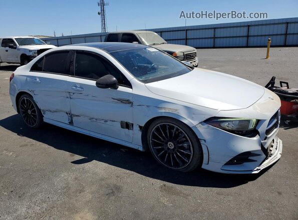 W1K3G4FB4MJ255989 2021 MERCEDES-BENZ A White Front right