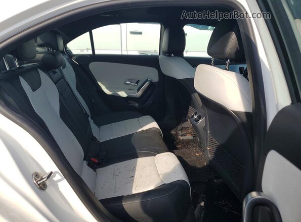 W1K3G4FB4MJ288779 2021 MERCEDES-BENZ A Белый Вид задних сидений