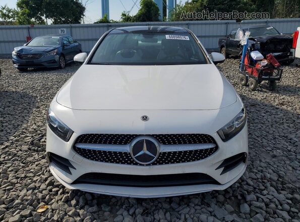 W1K3G4FB4MJ288779 2021 MERCEDES-BENZ A Белый Вид спереди