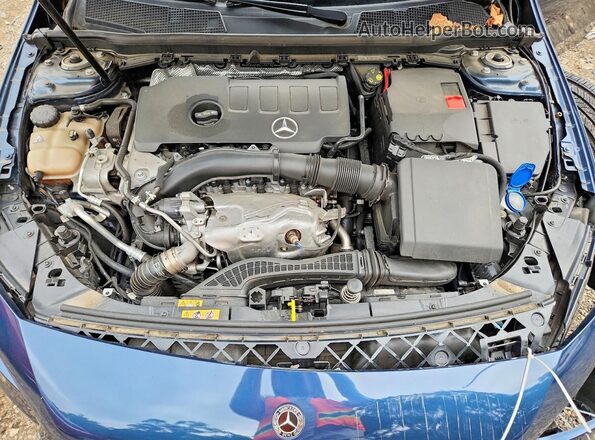 W1K3G4FB5LW047864 2020 MERCEDES-BENZ A Синий Вид задней части салона