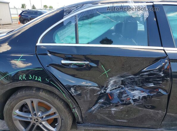 W1K3G4FB7LJ215646 2020 MERCEDES-BENZ A Black Հետևի նստատեղերի տեսք