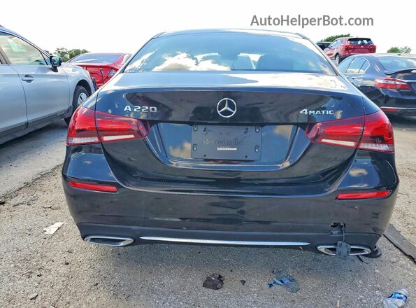 W1K3G4FB7LJ215646 2020 MERCEDES-BENZ A Black Հետևի տեսք
