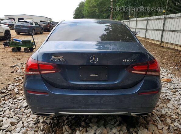 W1K3G4FB8LJ230589 2020 MERCEDES-BENZ A Синий Вид сзади