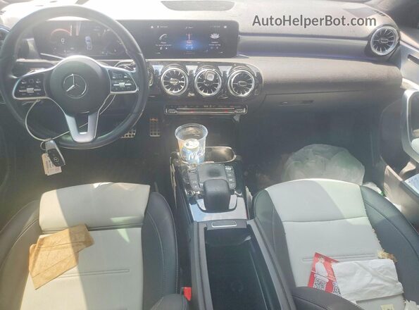 W1K3G4FB9NJ369567 2022 MERCEDES-BENZ A Silver წინა პანელის ხედი