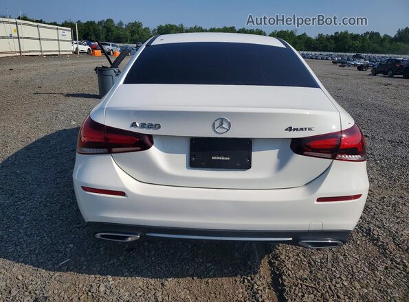 W1K3G4FBXMJ318948 2021 MERCEDES-BENZ A Белый Вид сзади