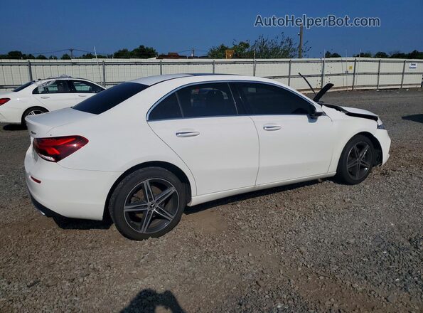 W1K3G4FBXMJ318948 2021 MERCEDES-BENZ A Белый Задняя правая четверть
