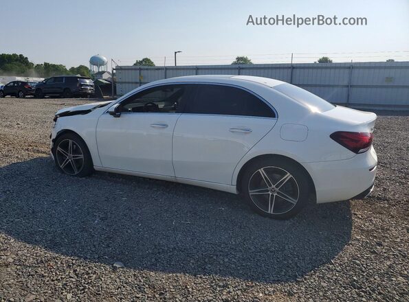 W1K3G4FBXMJ318948 2021 MERCEDES-BENZ A Белый Задняя левая четверть
