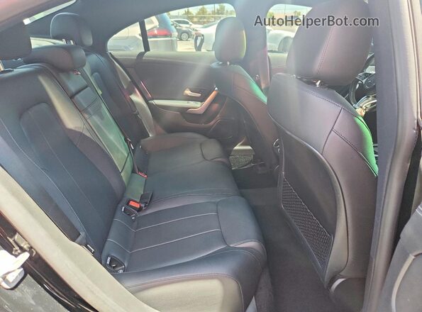 W1K5J4HB0SN510571 2025 MERCEDES-BENZ CLA-CLASS Черный Вид задних сидений