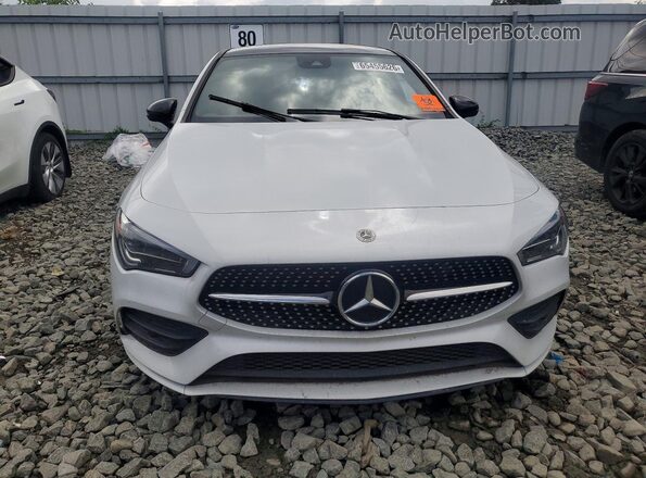 W1K5J4HB2NN285932 2022 MERCEDES-BENZ CLA-CLASS White Вид спереду