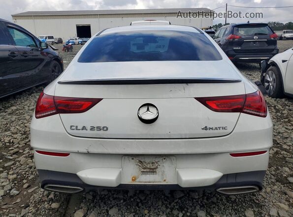 W1K5J4HB2NN285932 2022 MERCEDES-BENZ CLA-CLASS White Вид ззаду