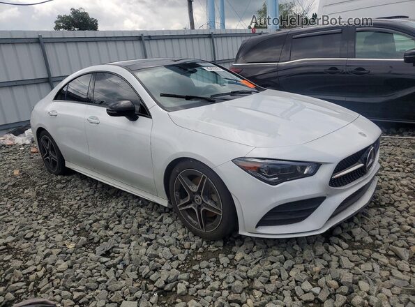 W1K5J4HB2NN285932 2022 MERCEDES-BENZ CLA-CLASS White Передня права чверть