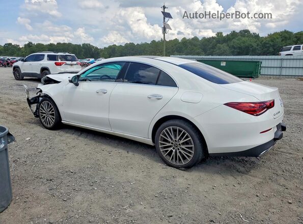 W1K5J4HB2NN315706 2022 MERCEDES-BENZ CLA-CLASS White Задня ліва чверть