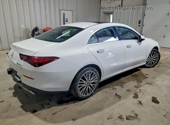 W1K5J4HB2SN513133 2025 MERCEDES-BENZ CLA-CLASS White Rear right