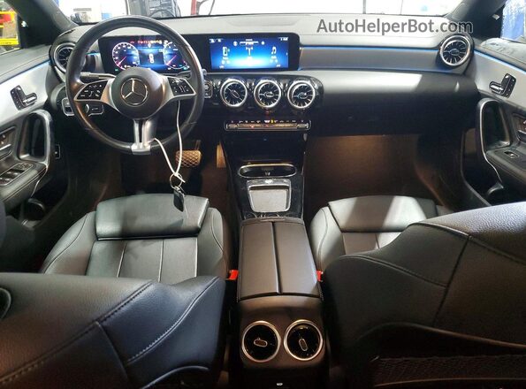 W1K5J4HB2SN513133 2025 MERCEDES-BENZ CLA-CLASS White Dashboard view