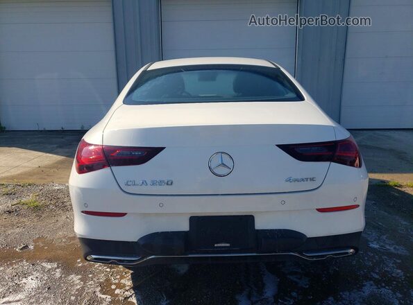 W1K5J4HB2SN532118 2025 MERCEDES-BENZ CLA-CLASS White Vista trasera
