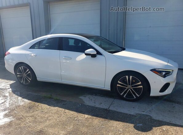 W1K5J4HB2SN532118 2025 MERCEDES-BENZ CLA-CLASS White Delantero derecho