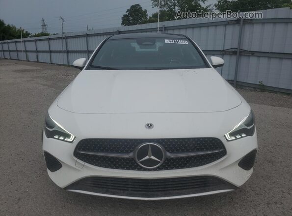 W1K5J4HB2SN532118 2025 MERCEDES-BENZ CLA-CLASS White Vista interior de 360 grados