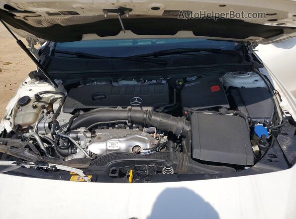W1K5J4HB6NN248317 2022 MERCEDES-BENZ CLA-CLASS White Vista interior trasera