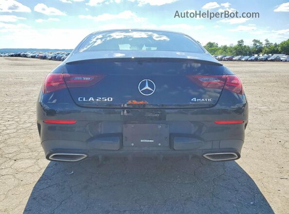 W1K5J4HB6RN452718 2024 MERCEDES-BENZ CLA-CLASS Black Rear view