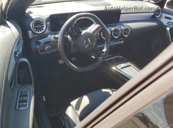 W1K5J4HB6RN452718 2024 MERCEDES-BENZ CLA-CLASS Black Dashboard view