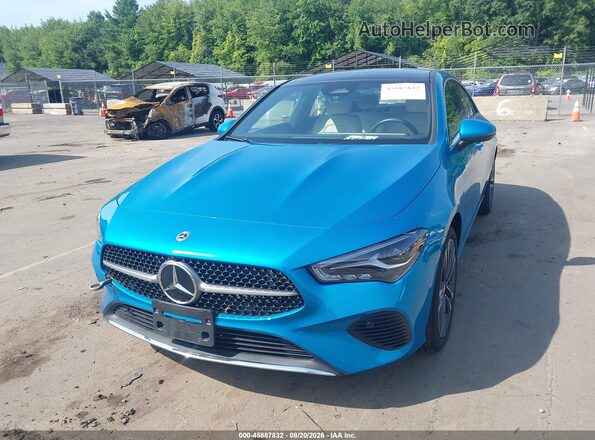 W1K5J4HB6SN552341 2025 MERCEDES-BENZ CLA-CLASS Blue Widok z przodu