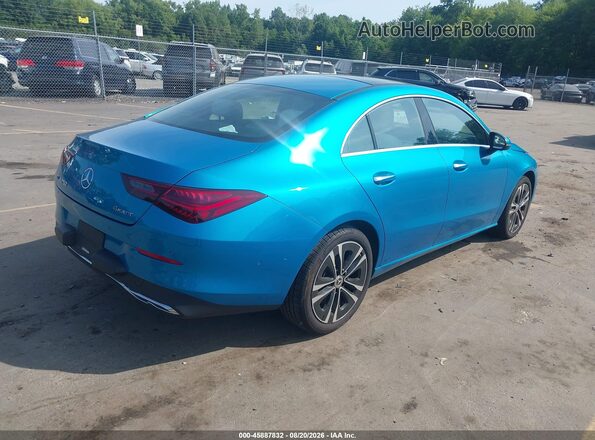 W1K5J4HB6SN552341 2025 MERCEDES-BENZ CLA-CLASS Blue Tył prawy