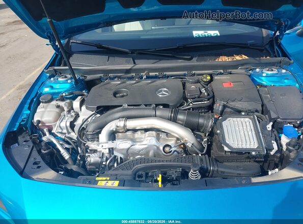 W1K5J4HB6SN552341 2025 MERCEDES-BENZ CLA-CLASS Blue Widok z tyłu
