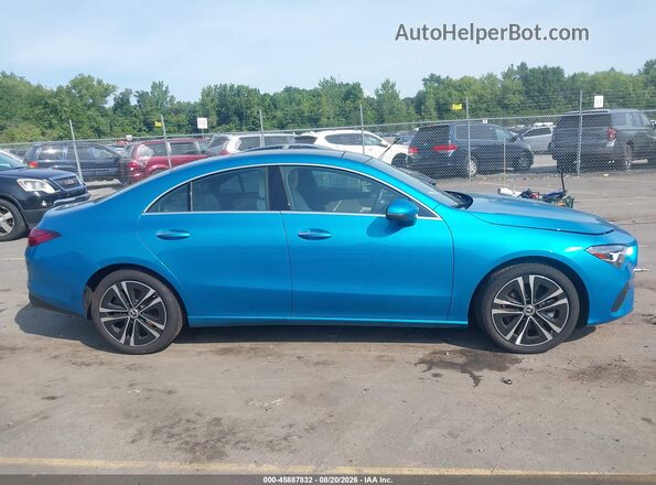 W1K5J4HB6SN552341 2025 MERCEDES-BENZ CLA-CLASS Blue Widok wnętrza z tyłu
