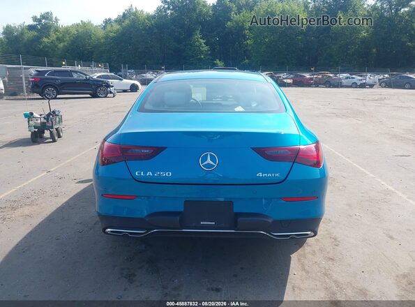 W1K5J4HB6SN552341 2025 MERCEDES-BENZ CLA-CLASS Blue 