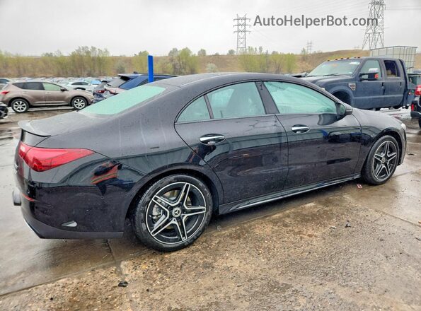 W1K5J4HB6SN558723 2025 MERCEDES-BENZ CLA-CLASS Черный Задняя правая четверть