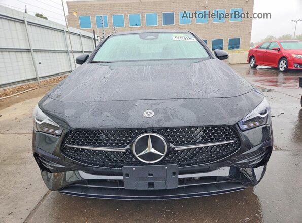 W1K5J4HB6SN558723 2025 MERCEDES-BENZ CLA-CLASS Черный Вид спереди