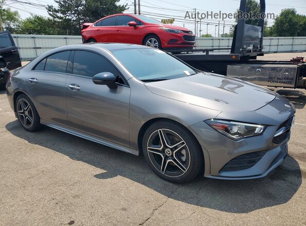 W1K5J4HB7NN321002 2022 MERCEDES-BENZ CLA-CLASS Gray წინა მარჯვენა