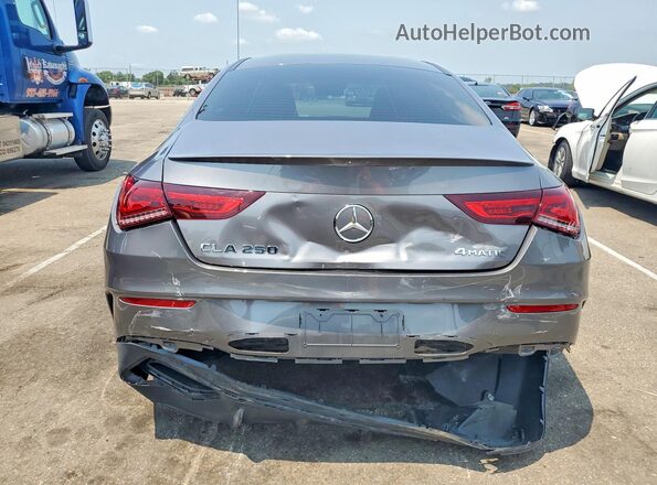 W1K5J4HB7NN321002 2022 MERCEDES-BENZ CLA-CLASS Gray უკანა ხედი