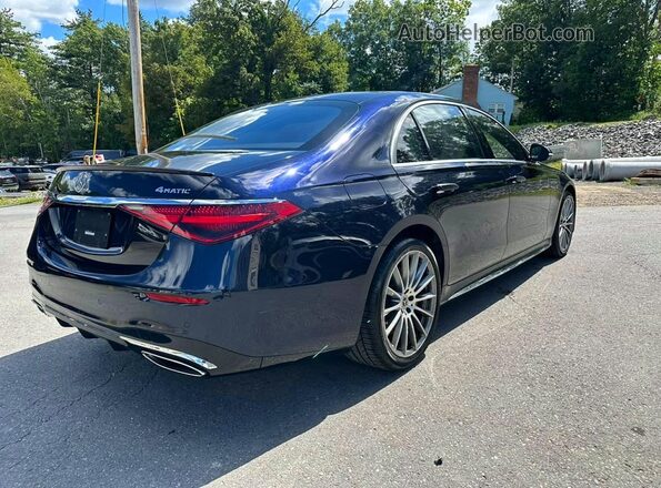 W1K6G6DB3PA167726 2023 MERCEDES-BENZ S-CLASS Blue Widok z tyłu