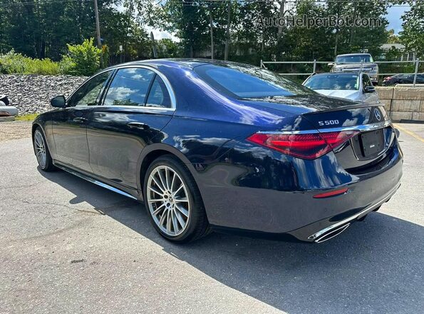 W1K6G6DB3PA167726 2023 MERCEDES-BENZ S-CLASS Blue Widok z przodu