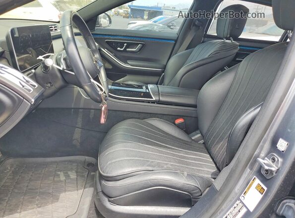 W1K6G6DB6NA141442 2022 MERCEDES-BENZ S Gray Вид салону спереду