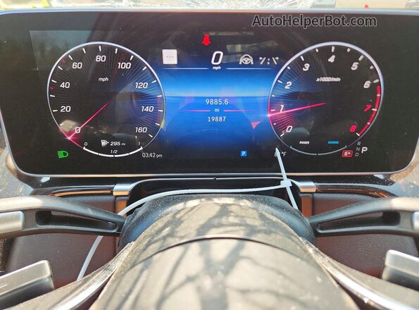 W1K6G7GB5RA266830 2024 MERCEDES-BENZ S Silver ხელსაწყოთა პანელის ხედი