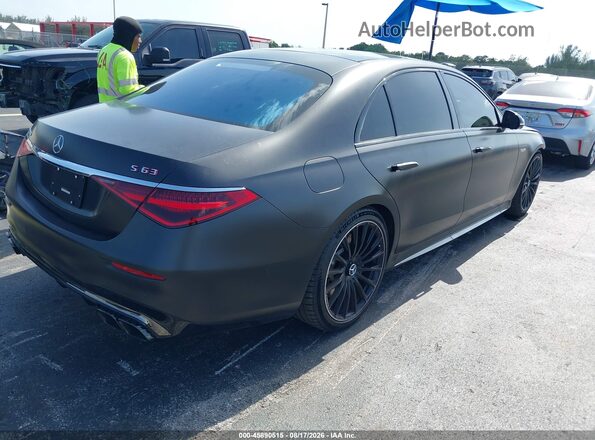 W1K6G8CB7SA324695 2025 MERCEDES-BENZ AMG S 63 E Черный Задняя правая четверть
