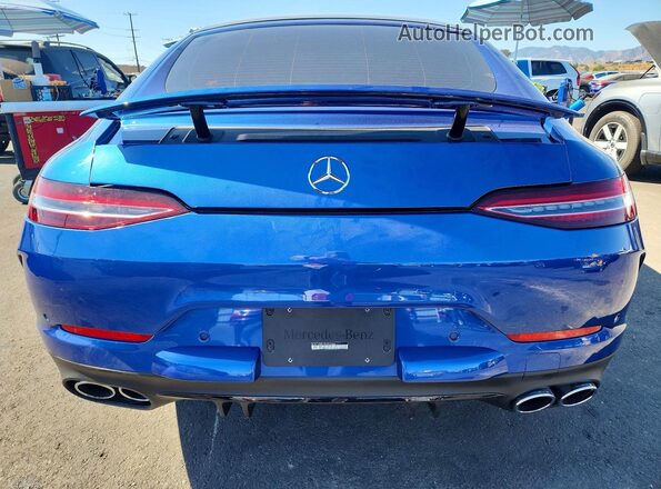 W1K7X5KB1RV002366 2024 MERCEDES-BENZ AMG Blue Вид задньої частини салону
