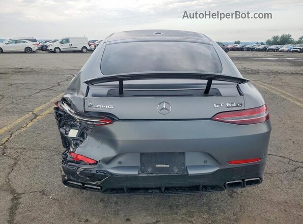W1K7X8KB4LA016147 2020 MERCEDES-BENZ AMG Gray Вид ззаду