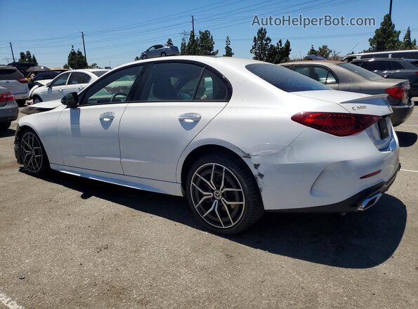 W1KAF4GB0PR107871 2023 MERCEDES-BENZ C White Tył lewy